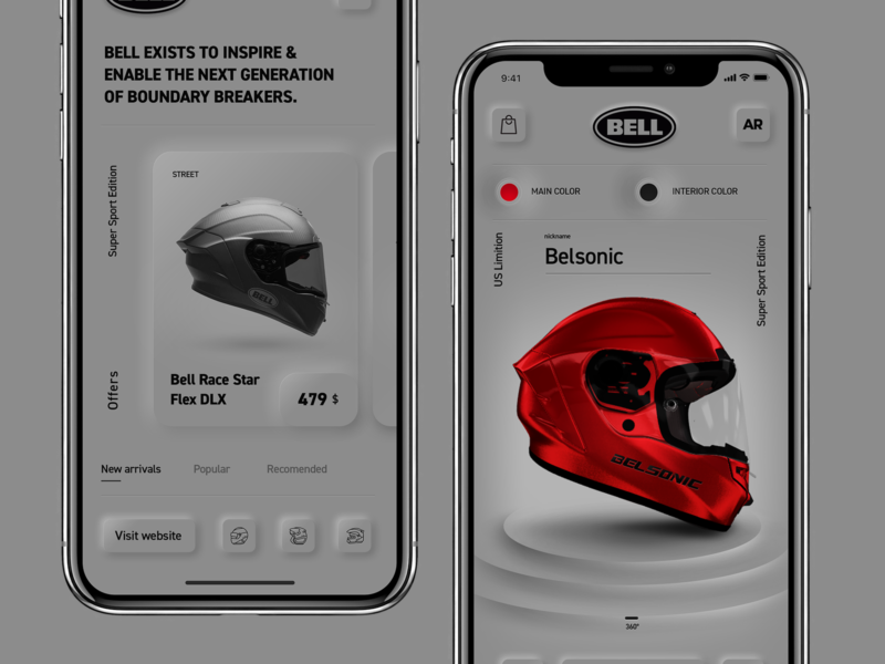 Bell AR Helmet